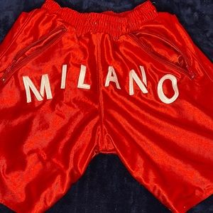 Men’s Red Milano Shorts